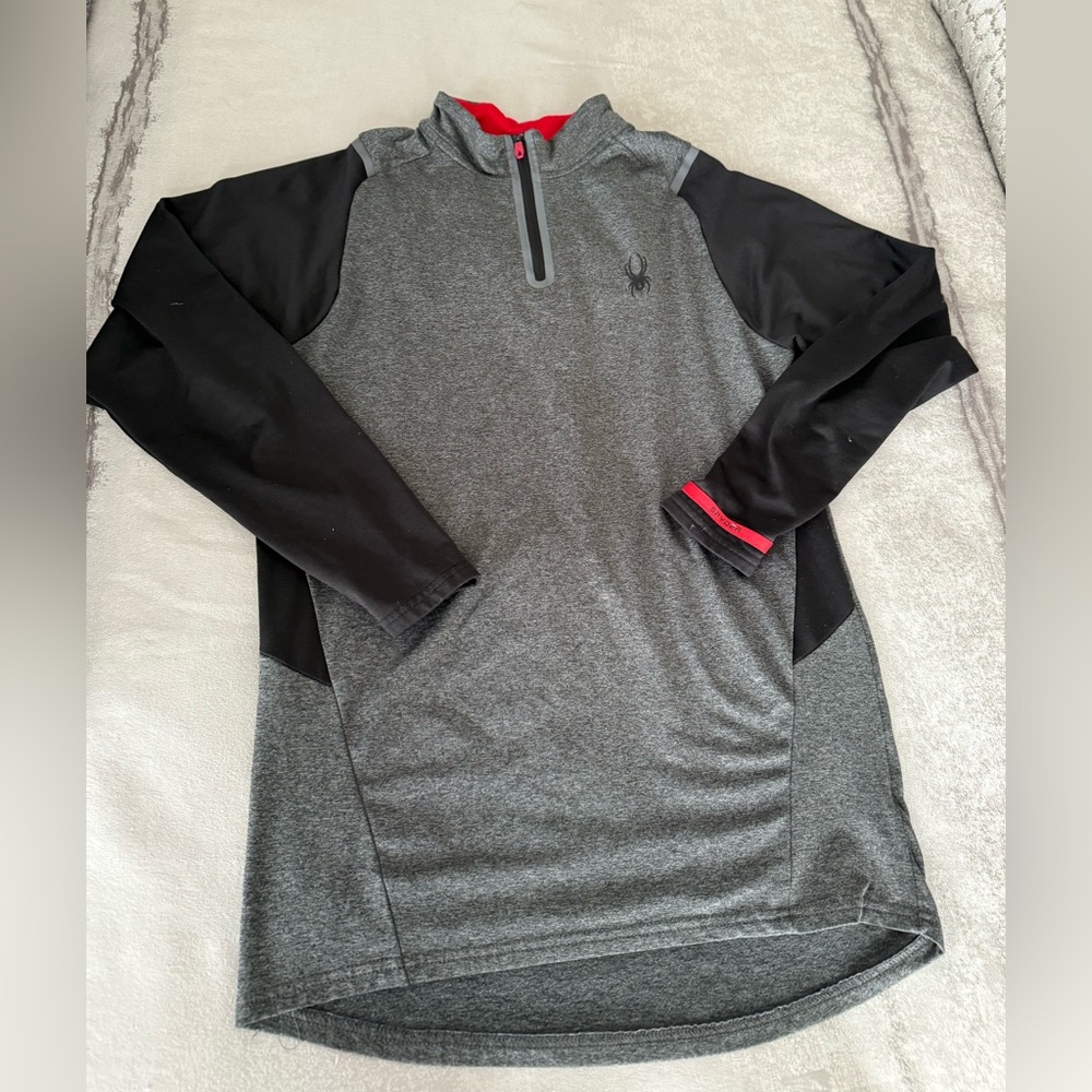 Men SPIDER Active zippered shirt